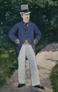 Portrait of Monsieur Brun Edouard Manet